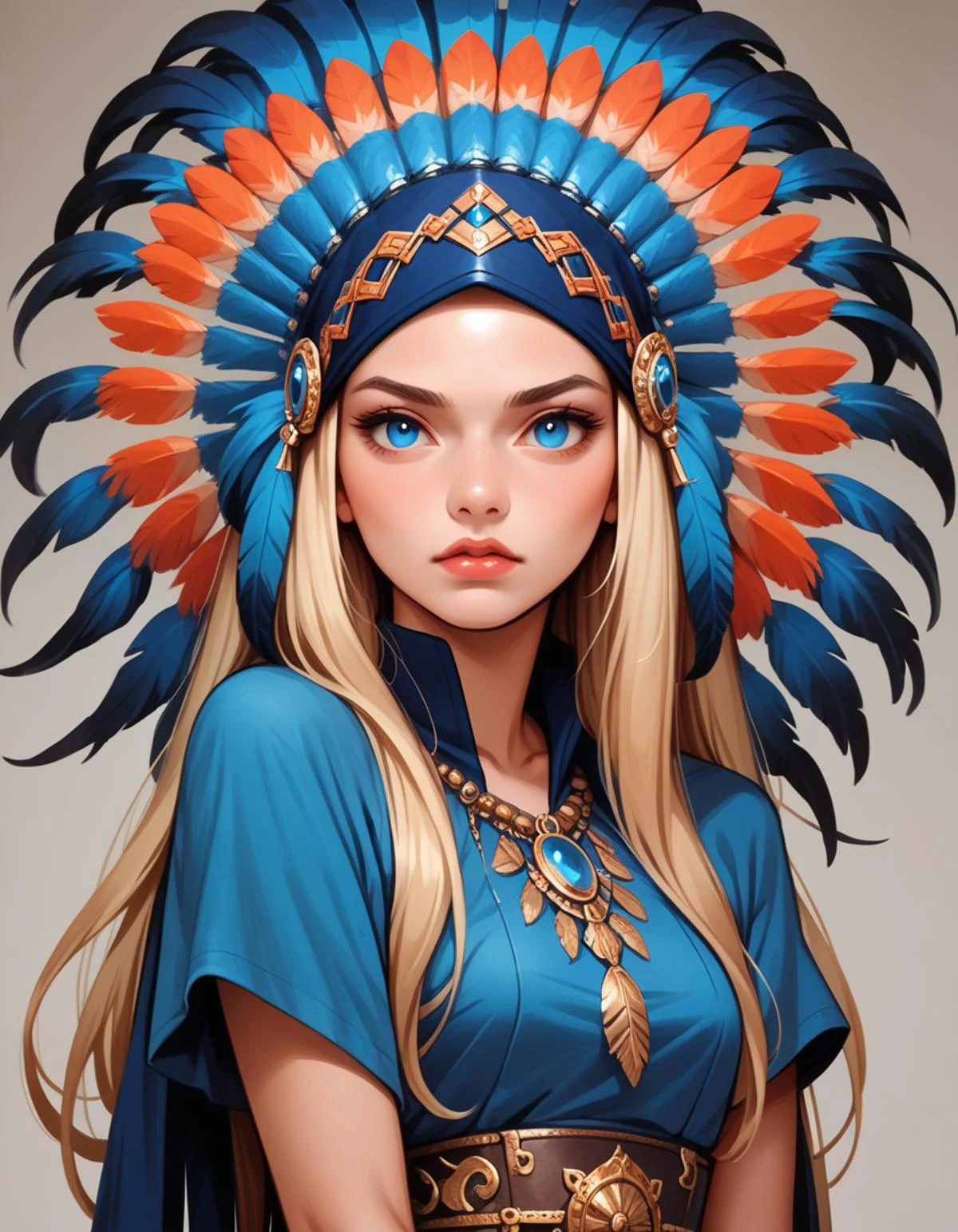 score_9, score_8_up, score_7_up, score_6_up, score_5_up, score_4_up, 1girl, long hair, blue eyes, hud_n_a_hddrss, blue headdress, feathers, headband, <lora:Native_American_Headdresses-000008:0.8>