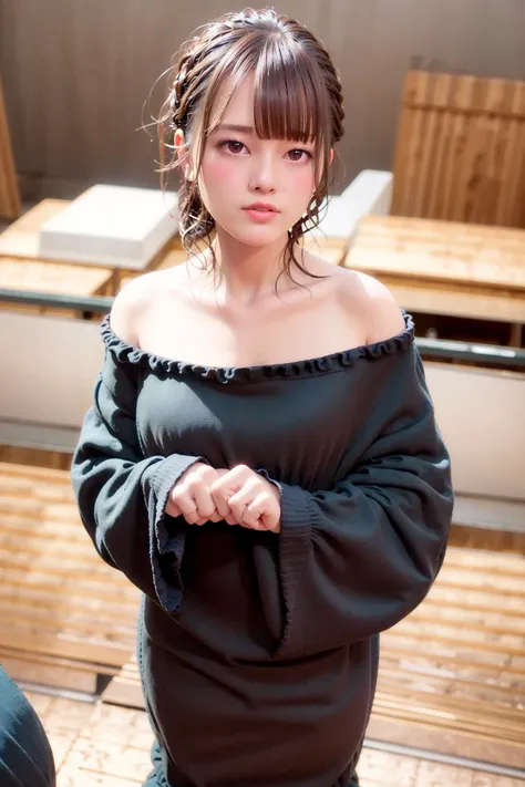 masterpiece,best quality, kito,black hair, long hair, ultra high res, (photorealistic:1.4), 1girl,puffy eyes,full_body, looking at viewer,
<lora:kito:1>