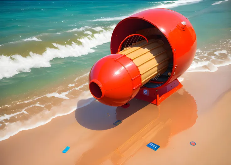 engine washed up on beach