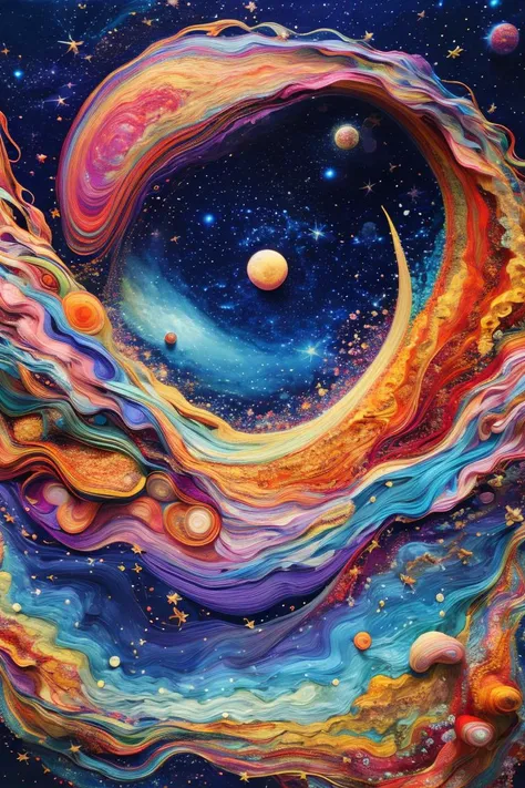 Best quality, masterpiece, ultra high res, (photo realistic:1.4), surrealism, dream-like,
Backward Galaxy, ((abstract  art)),
Embroidery, <lora:kEmbroideryRev:1>,