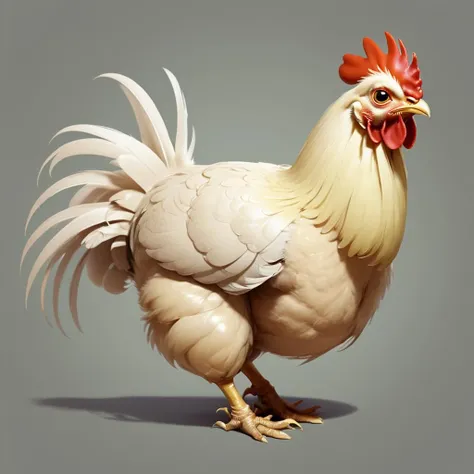 silkiecchicken, birb, <lora:Birb_XL_kk-000005:0.6>