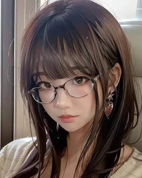 realistic,    <lora:Ari4:1>, ((Ari4)) , lips, glasses