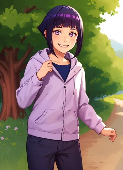 1girl, hyuuga hinata, <lora:my_HyuugaHinata_v1:0.6>
lozhkin, grin, accurate teeth with gaps <lora:lozhkin_V1:0.3>