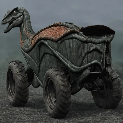 <lora:Velociraptor_Dino:1> Velociraptor_Dino velociraptor (tractor:1.4)