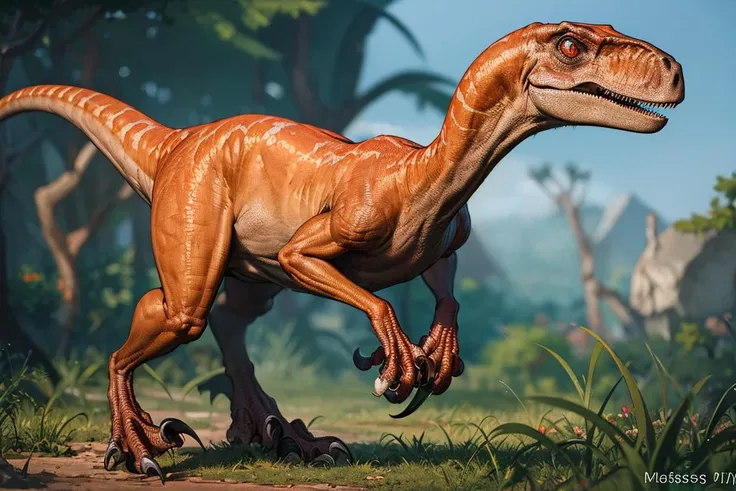 a beautiful and detailed portrait of ((blueraptor)), ws,watersport,feral raptor, ivorylagiacrus,anus,pussy, peeing from pussy,Velociraptor_Dino, grey body,focus on the ass, outside, anatomically correct,solo,honovy hioshiru personalami, claws, tail. female focus. hi res, digital media (artwork), realistic, 3d rendering, detailed, masterpiece, leaves, prehistoric landscape bathed in the vibrant colors of the sunset, detailed background, hd, (jurassic world). 