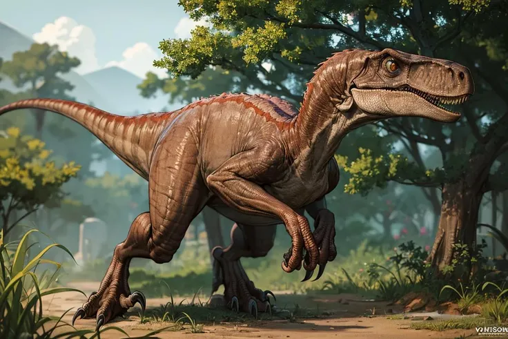 ((masterpiece,best quality)), absurdres,
<lora:Velociraptor_Dino:0.7>, Velociraptor_Dino,