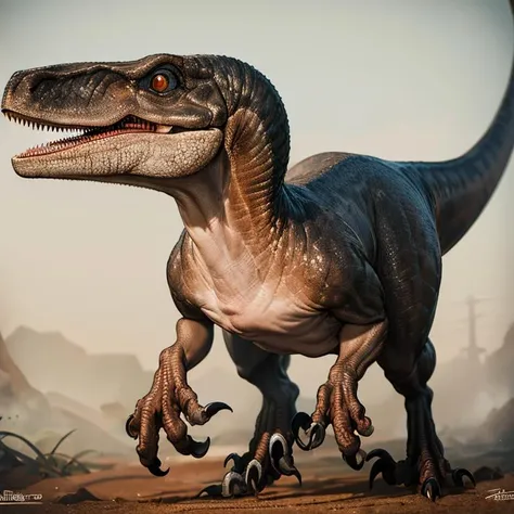 ((masterpiece,best quality)), absurdres,
<lora:Velociraptor_Dino:0.7>, Velociraptor_Dino,
