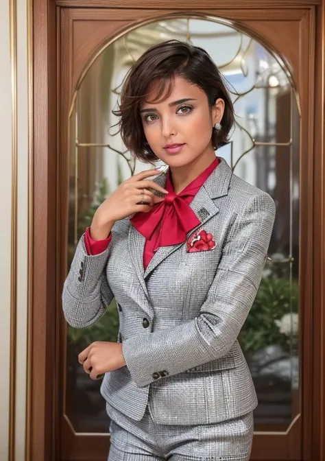 (stunning),lip balm,confused  melike_emiroglu in (beaded,polyester suit,carnival costume),(standing:1.2),intricate detail,(short bangs,short hair:1.2),(hair ribbon:1.2),(paw pose:1.2),inside  (International Style,Matterhorn, Switzerland:1.2),evening,(skin details:1.2),(skin pores:1.2),art by  (Balthus),Canon EOS R Mirrorless Camera,trending on 500px,Blu-ray,
<lora:more_details:0.8>,<lora:melike_emiroglu-000008:0.8>,<lora:epiCRealismHelper:1>,