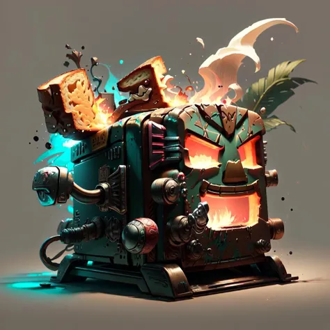 <lora:TikiAI:1>, tikiai toaster