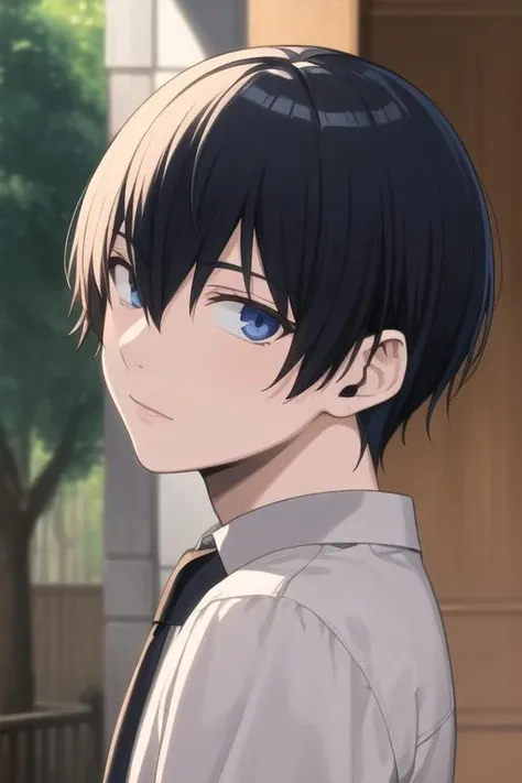 masterpiece, best quality, high quality, 1boy, solo, male focus, looking at viewer, upper body, <lora:nova_arcana_famiglia:0.70>, nova_arcana_famiglia