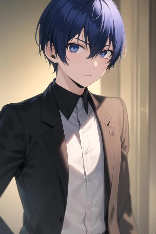 masterpiece, best quality, high quality, 1boy, solo, male focus, looking at viewer, upper body, <lora:nova_arcana_famiglia:0.70>, nova_arcana_famiglia