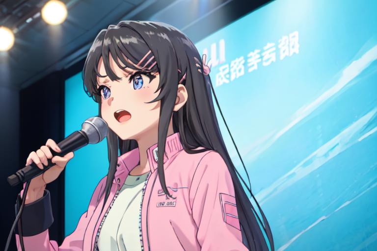 Sakurajima Mai 8 in one/樱岛麻衣八合一lora_anime style_FB Mai_FB_v1.0