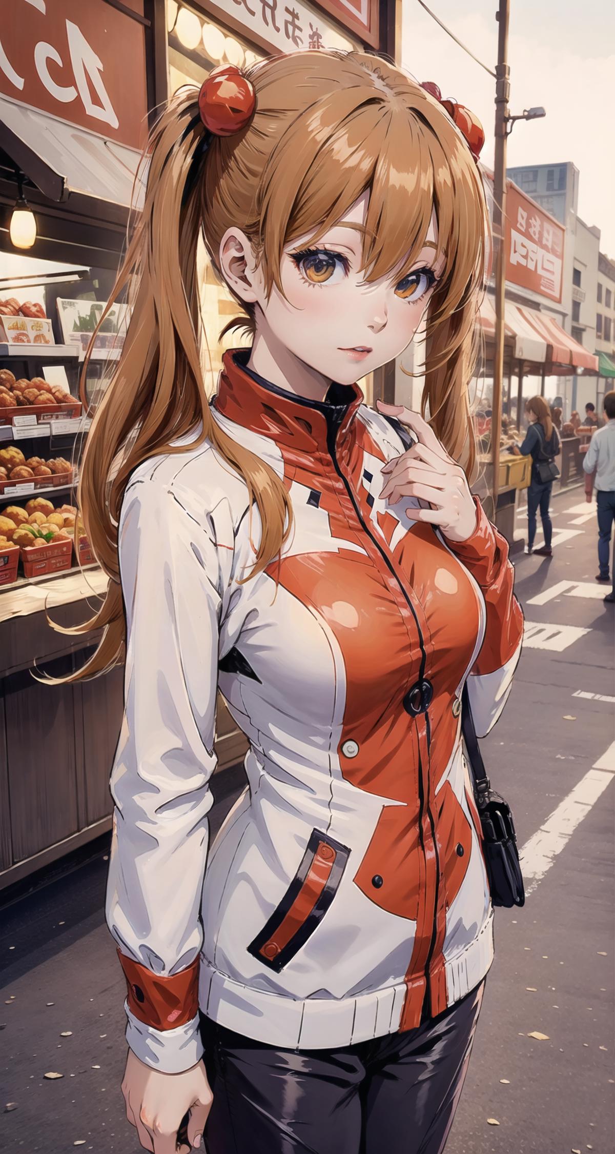 新世纪福音战士 明日香 战斗服| Evangelion Asuka Combat uniforms|アスカコンバットスーツ v1.0