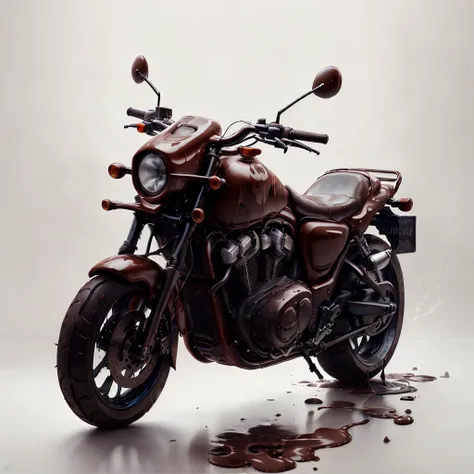 <lora:ChocolateWetStyle v1:1> ChocolateWetStyle motorbike