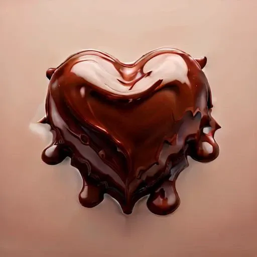 <lora:ChocolateWetStyle:1>ChocolateWetStyle heart