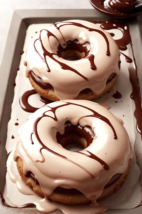<lora:ChocolateWetStyle:0.4> ChocolateWetStyle doughnut with <lora:WhippedCreamTopStyle:0.4> WhippedCreamOnTopStyle