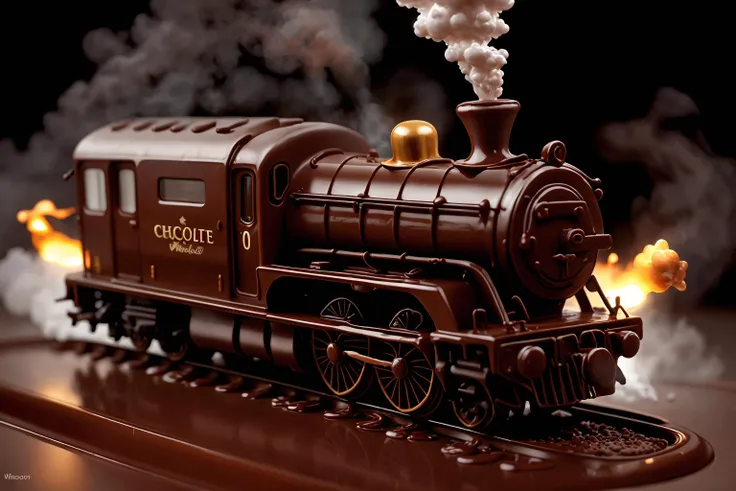 <lora:ChocolateWetStyle:0.4> ChocolateWetStyle locomotive train with <lora:WhippedCreamTopStyle:0.4> WhippedCreamOnTopStyle