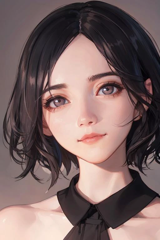 (sidelighting, finely detailed beautiful eyes: 1.2), portrait, realistic, 3d face, lustrous skin, (masterpiece, best quality, beautiful quality, looking at viewer, detailed lighting, shadows, 8k:1.4), (a picture of a woman, parted hair, black eyes, 1girl, ), <lora:Ayano Omoto:0.8>, Ayano Omoto, <lora:2BCosplay:0.6>