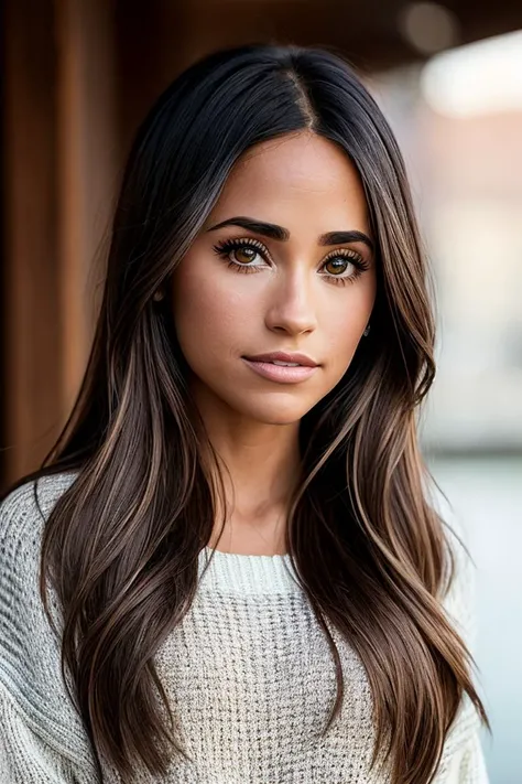 photo of beautiful (anton3lla:0.99), a woman in a (dock:1.1), perfect hair, wearing (sweater:1.1), modelshoot style, (extremely detailed CG unity 8k wallpaper), professional majestic (photography by  lee friedlander:1.1), nikon, 24mm, exposure blend, hdr, faded, trending on ArtStation, trending on CGSociety, extremely intricate, High Detail, Sharp focus, dramatic, soft cinematic light, (looking at viewer), (detailed pupils), (closeup portrait)