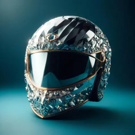 a helmet, diam0nd<lora:diam0nd:1>