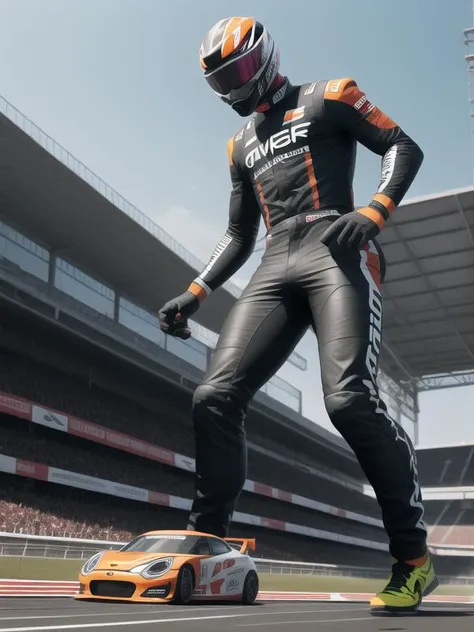 Sweating Wolf is wearing a motogp racing suit, sharpening 4k motogp outfit, standing, show big dick erect, upward dick, 4k dick, 4K cumshot, moaning face, 4k image, uhd details, stands at campfire, good view, understanding image objects details