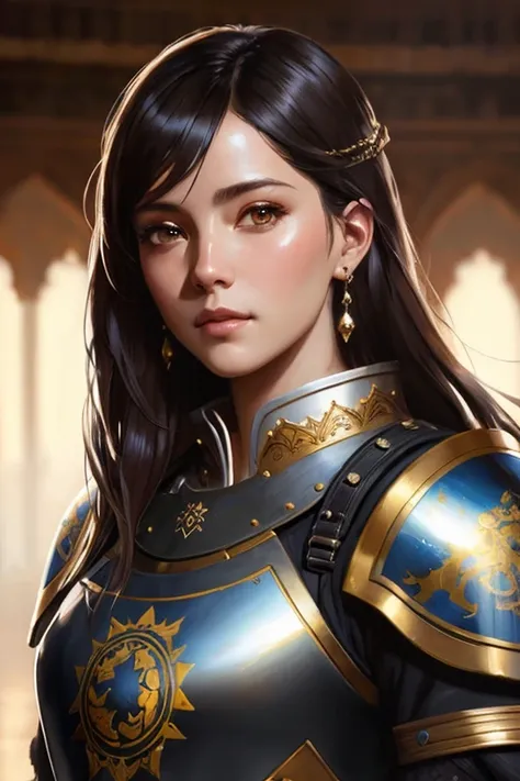 modelshoot style, (extremely detailed CG unity 8k wallpaper), full shot body photo of the most beautiful artwork in the world, medieval armor, professional majestic oil painting by Ed Blinkey, Atey Ghailan, Studio Ghibli, by Jeremy Mann, Greg Manchess, Antonio Moro, trending on ArtStation, trending on CGSociety, Intricate, High Detail, Sharp focus, dramatic, photorealistic painting art by midjourney and greg rutkowski