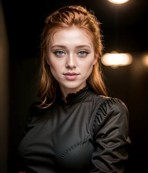 paparazzi spy photo of aesthetic, <lora:Delilah:0.8> woman, dark lipstick Sexy Flight Attendant Costume, ageplay, medium breasts, detailed skin, 8k uhd, dslr, soft lighting, high quality, film grain, Fujifilm XT3, dimly lit,<lora:noise:0.5>, peach fuzz hair <lora:DETAIL_SLIDER_BY_STABLE_YOGI:0.7>, Classic chignon