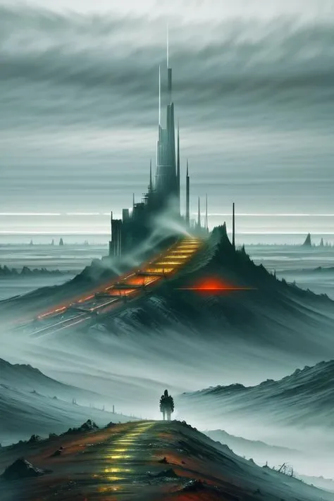 <lora:dieselpunk:1> dieselpunk, (atmospheric volumetric fog:1.1)
(masterpiece:1.4) (illustration:1.2) (best quality:1.4) (8k) (HDR) (wallpaper) (cinematic lighting) (sharp focus) (intricate)
