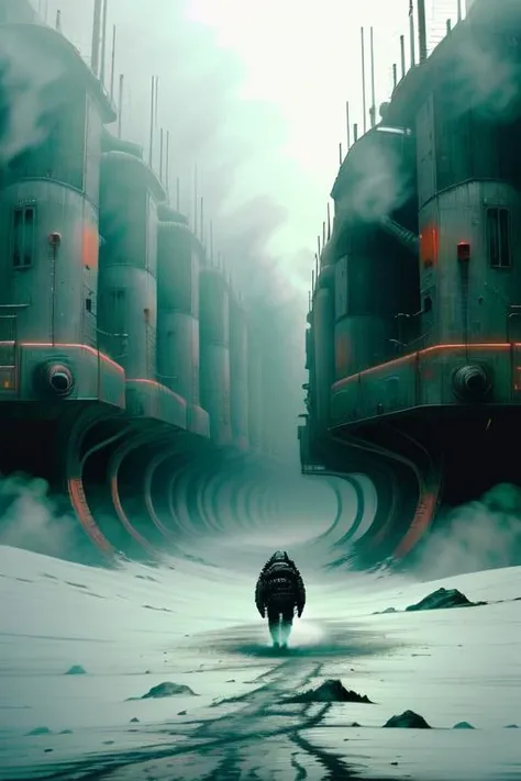 <lora:dieselpunk:1> dieselpunk,   (atmospheric volumetric fog:1.1)
(masterpiece:1.4) (illustration:1.2) (best quality:1.4) (8k) (HDR) (wallpaper) (cinematic lighting) (sharp focus) (intricate)