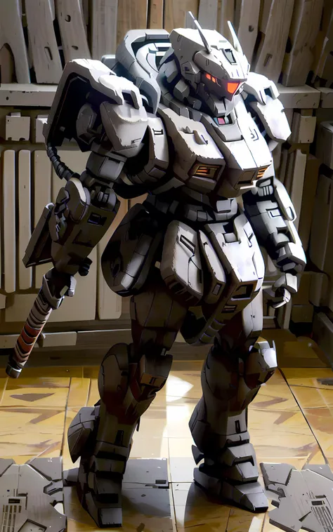 MK, mecha, dark grey gundam (makoto), full body view, (highly detailed, detailed textures, best quality:1.3) <lora:Mecha:0.9> AND <lora:mecha_offset:0.5>, <lora:add_detail:0.25>, full body shot, glowing red eyes, facing the viewer, <lora:BrutalistTech:0.8>, brutaltech