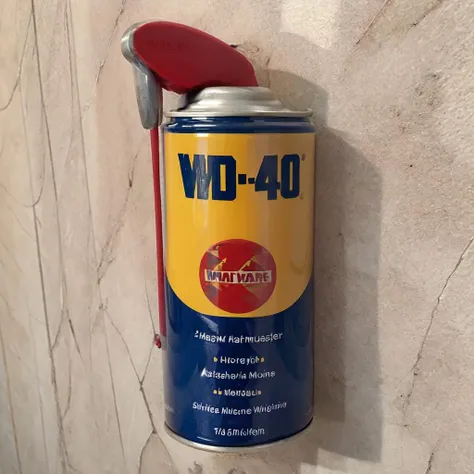 (best quality, masterpiece), <lora:wd40:1> wd40, can, english text