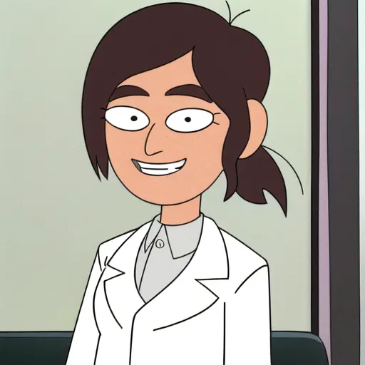 <lora:Reagan:0.8>, 1girl, 4k, best quality, looking at viewer, open coat, white shirt, detailed face, removing jacket, smile, indoors, dot eyes, ((upper body)), ponytail,