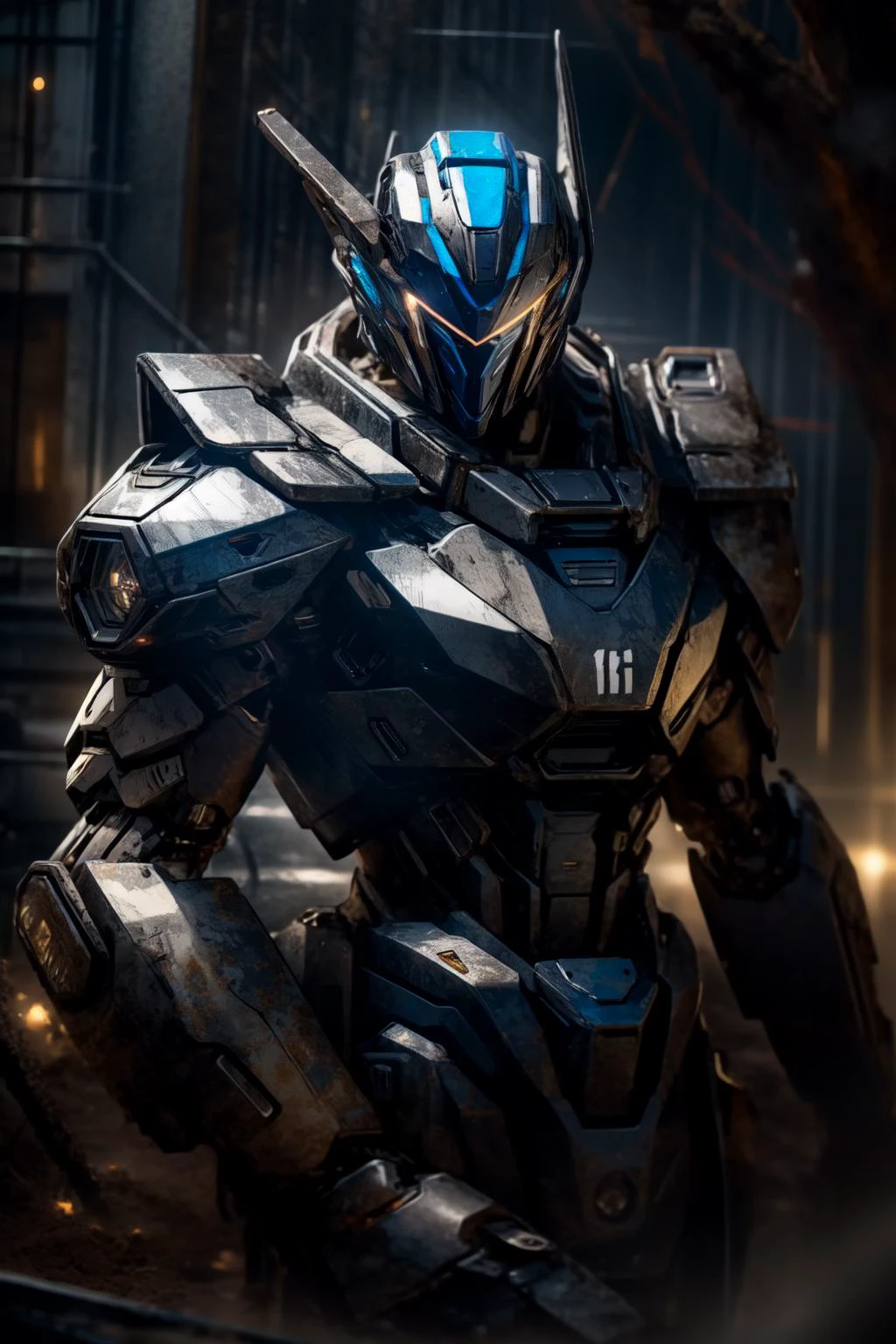 (masterpiece, best quality), intricate details, photo, realistic, unreal engine,
<lora:Mecha:0.8> Mecha, <lora:JourneyLoRA:0.8> <lora:LowRA:0.8> dark theme, <lora:add_detail:0.8>