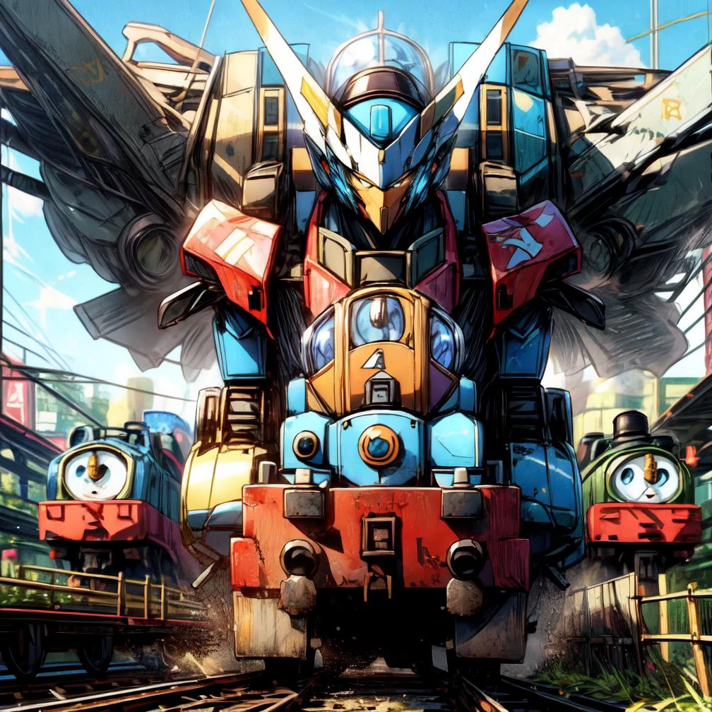 <lora:add_brightness:0.5><lora:add_detail:0.5> <lora:Mecha:1><lora:Thomas the Tank:0.65>
Mecha, THOMAS THE TANK