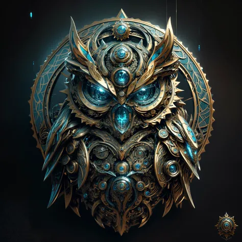best quality,masterpiece,highres,masterpiece,Highly detailed,ultra-fine painting,sharp focus,badge,blue eyesï¼badge,metal,glass ,gear image_dir,text"lingko"<lora:nijiarmor_anime_v2:0.7>,<lora:Mecha - Ebony Gold Mecha:1>,<lora:Cool Hong Kong Girl:1>