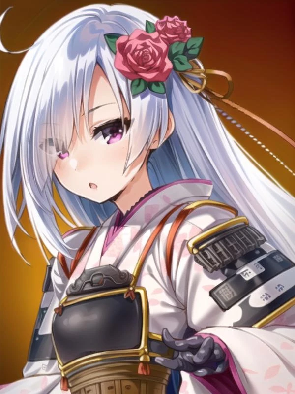 indoors, 1girl, <lora:sirakawakomine_v1:0.9>sirakawakomine,white hair, pink outfit,kimono, hair ornament,, <lora:flatBG:-0.45> ,<lora:flat2:-0.45>,(dark light:1.2),(hyper extreme detailed),(masterpeace),(hyper extreme),(photorealistic),game cg,llustration,novel illustration,beautiful lighting,light from the front,