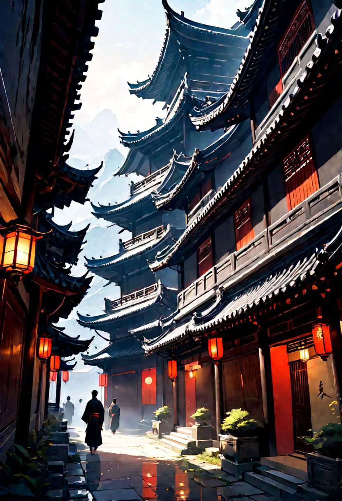 Hazy Skylines, The Other Side, A Growing Colony, When the Night Falls, A New Dawn, DUNGEONS, The Long Dark, Effervescence, PhaseShift, DIVINE REFLECTION, erhu and guzheng, harmonious blend, Monks Never Die, Imperial Walls, Teach me Wushu