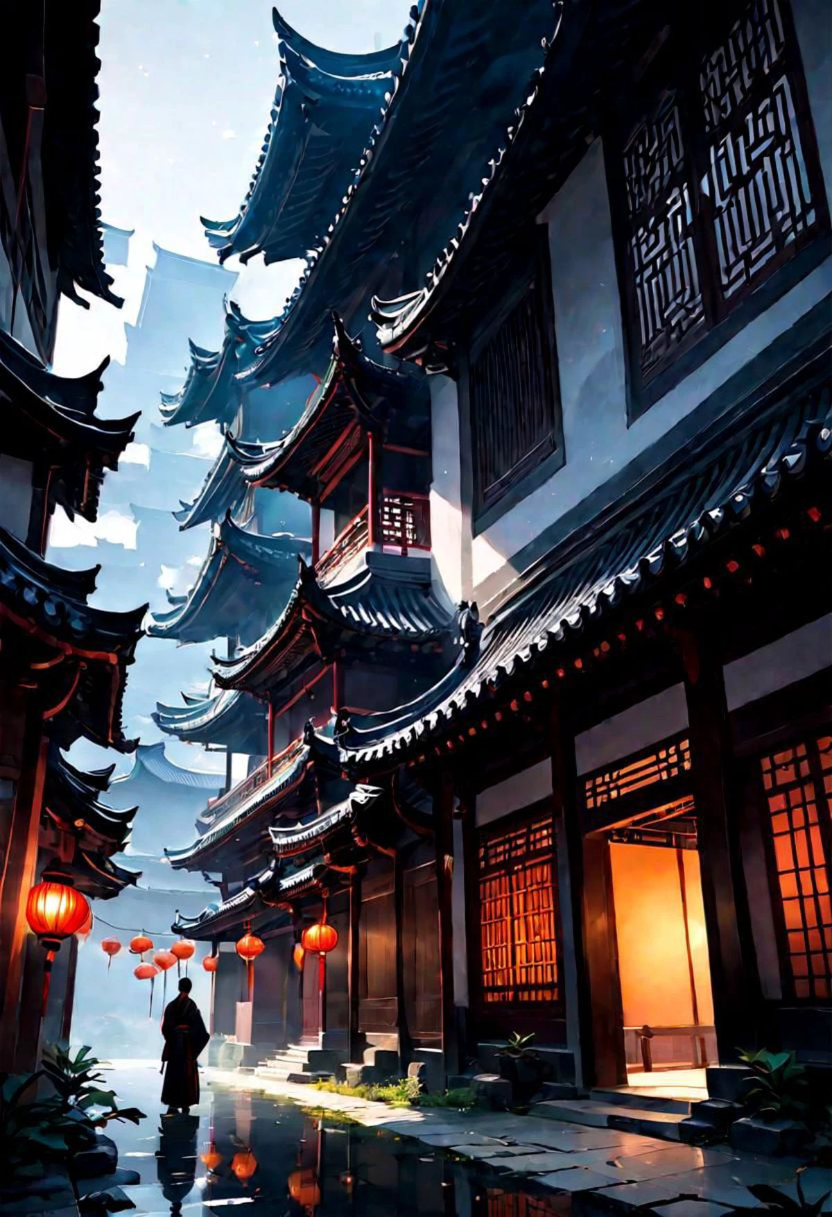 Hazy Skylines, The Other Side, A Growing Colony, When the Night Falls, A New Dawn, DUNGEONS, The Long Dark, Effervescence, PhaseShift, DIVINE REFLECTION, erhu and guzheng, harmonious blend, Monks Never Die, Imperial Walls, Teach me Wushu