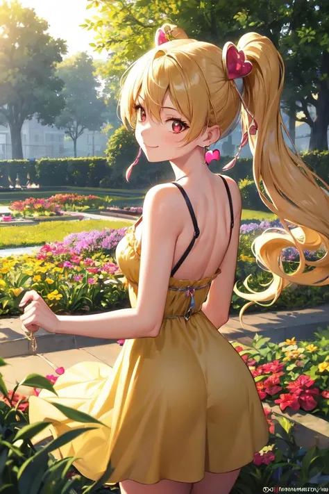 photorealistic,realistic, solo, photorealistic, best quality, ultra high res, 1girl,, , blonde hair in a ponytail, wearing a yellow sundress, breeze blowing through the grass,, , 1girl,, beautiful, masterpiece, best quality, extremely detailed face, perfect lighting, 1girl, solo,, , best quality, ultra high res, jenya.d