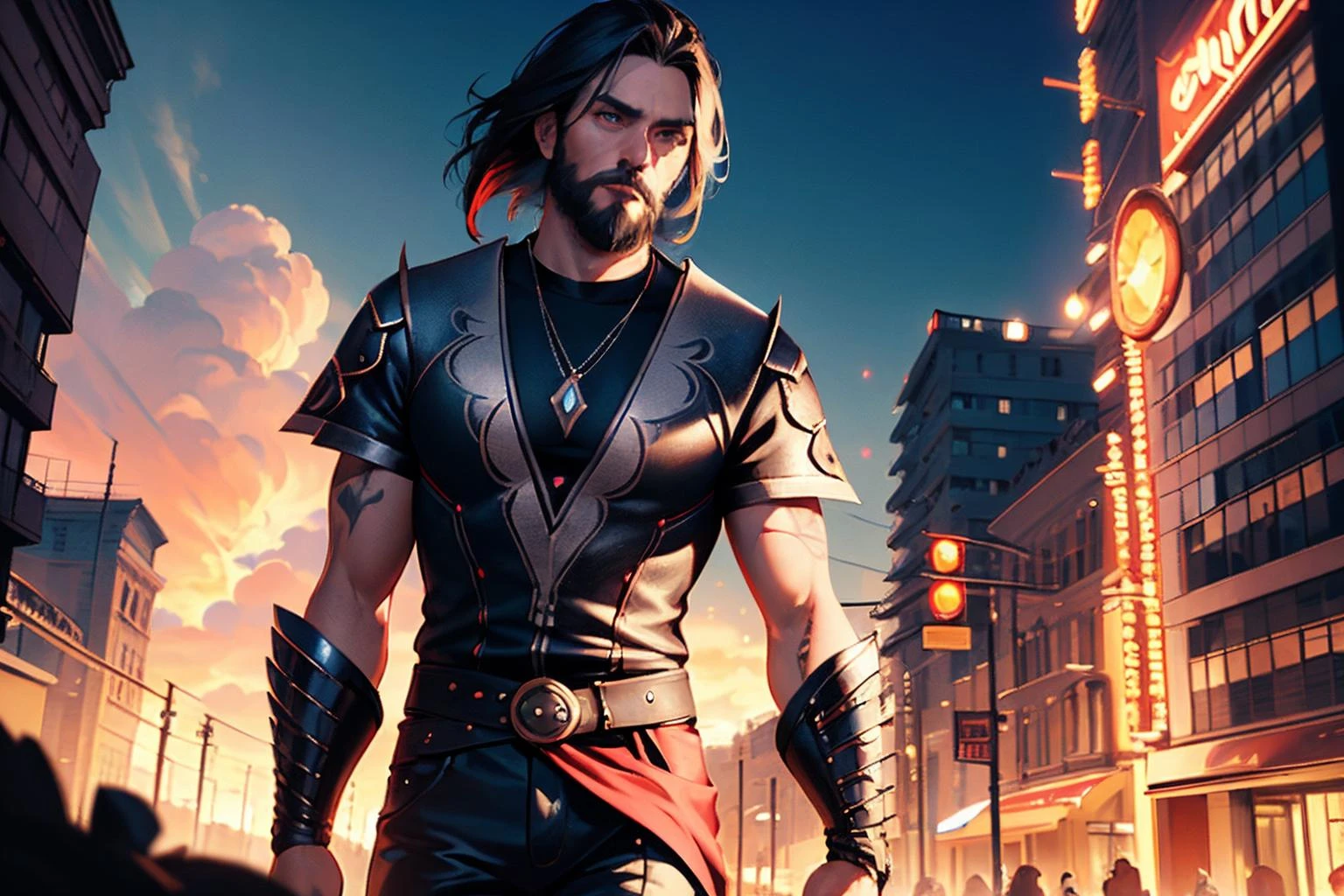 an awarded profesional photography of (1man:1.3) Indigenous with coral eyes with male Straight and Sleek hair hairstyle and Bandholz beard in Black color, dressed like a superhero serene, playing a game video game in Niagara Falls ,(epic scene:1.3),ultradetialed character with perfect face,detailed skin,(ultrasharp:1.3),(masterpiece:1.1),best quality,(photorealistic:1.2),ultrarealistic,realistic ultradetailed character,4k perfect quality, <lyco:GoodHands-beta2:1> by Ray Harryhausen Side Lighting camera angle wide shot and cropped legs Magnificent,Imperceptible detail,Intricately designed, (perfect quality face:1.5) hyper-detailed complex, insanely detailed, detailed clothes, detailed skin, detailed body, , 1man, realistic lights, realistic shadows, profesional photo,