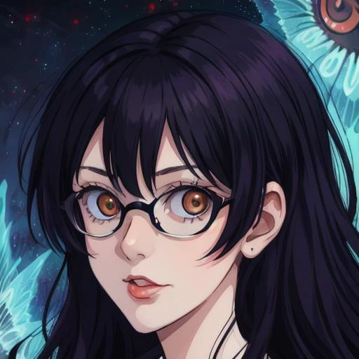 sexy (mothman:1.2) eldritch horror
(glowing red eyes)
teal violet (yellow:1.2)
(1girl:1.5)
psychedelic LSD
masterpiece absurdres
<lora:elusive-butterfly:1>
by Lisa Frank, (Meow Wolf:0.5),