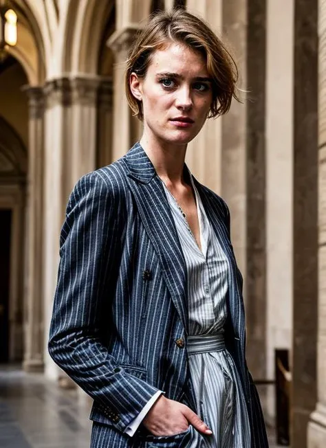 portrait of sks woman, in Florence, at the Duomo di Firenze, style by Flora Borsi, perfect haircut, Striped blazer and dress pants, by Gregory Crewdson, epic character composition,
<lora:locon_perfecteyes_v1_from_v1_64_32:0.25>, perfecteyes
<lora:locon_perfectsmile_v1_from_v1_64_32:0.1>, (perfectsmile:0.7)
<lora:add_detail:0.7> <lora:locon_mackenziedavis_v1_from_v1_64_32:1>
