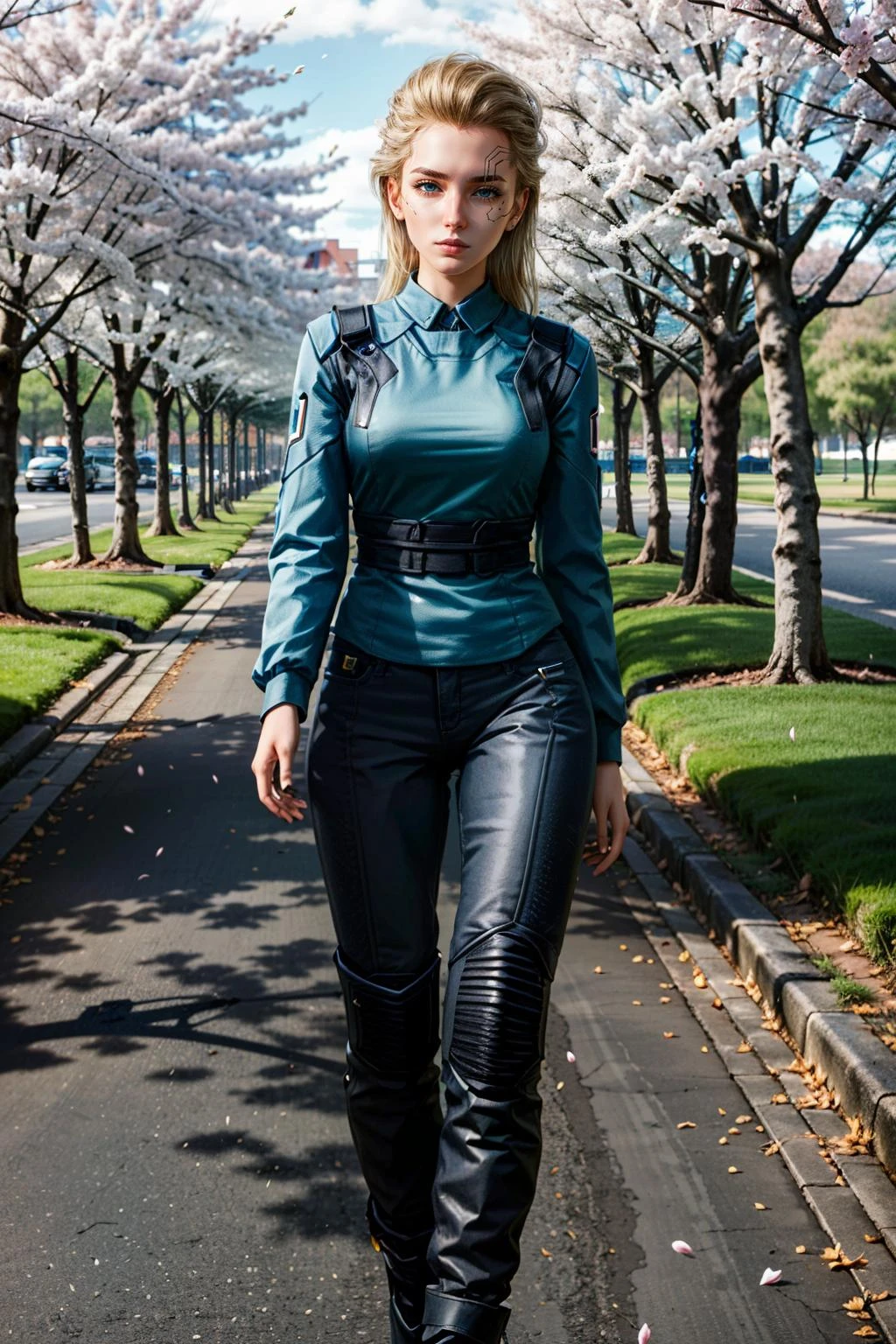 Meredith Stout from Cyberpunk 2077