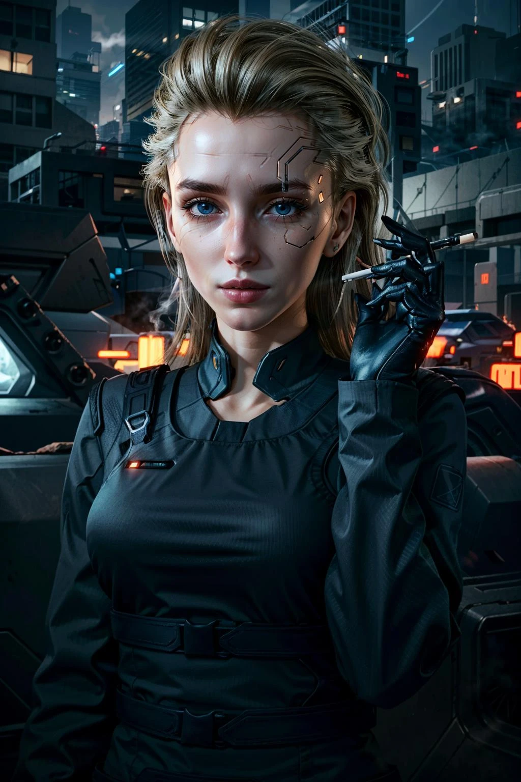 Meredith Stout from Cyberpunk 2077