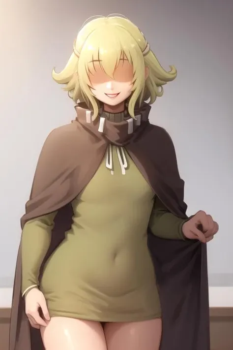 1girl, solo
BREAK <lora:faceless_v1-000010:1> faceless, no eyes
BREAK smile
BREAK cowboy shot
BREAK <lora:TLS_Robin:0.8> tlsrobin, blue eyes, blonde hair, cloak, hand-drawn