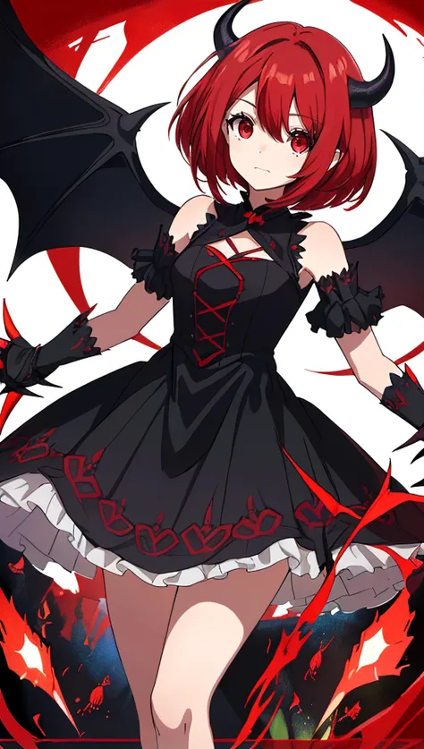 Anime
(score_9, score_8_up, score_7_up)
1girl, girl demon, red hair, red eyes, wings, claws, black dress, beautiful_face
\\ Made with ONE FOR ALL checkpoint by Chaos Experience @ https://civitai.com/user/ChaosExperience/ \\