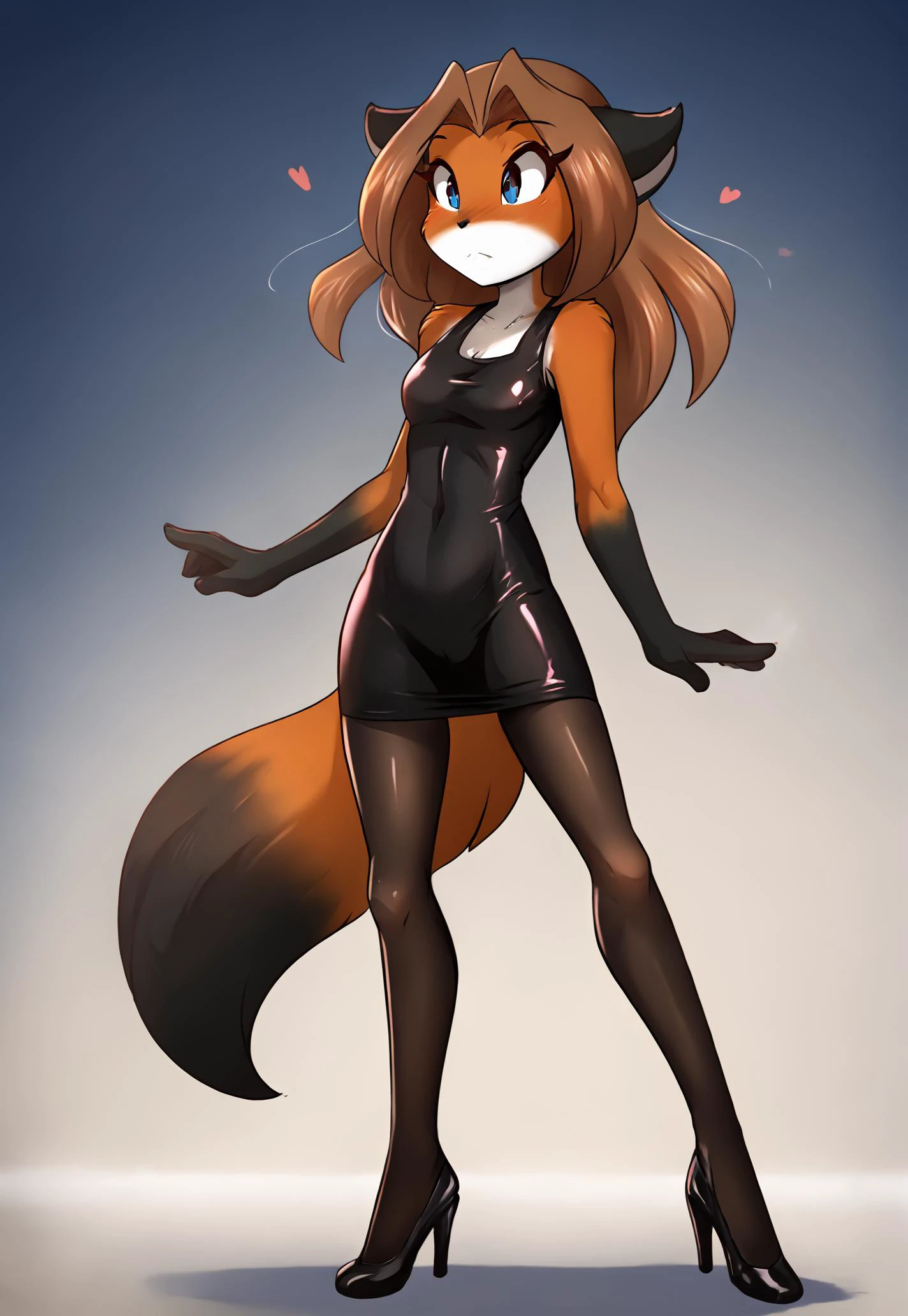 score_9, score_8_up, score_7_up, score_6_up,source_furry,rating_explicit,(solo, solo focus, 1girl:1.2),digital artwork, anthro, (tight dress, pantyhose, high heels:1.4), (standing:1.2), <lora:Larua_TwoKinds_XL_epoch_15:1>,tklaura, fox, brown hair, mammal, blue eyes, anthro,
BREAK
<lora:PDXL_artist_tags_v2_big:1>, by lucyfercomic, by rilex lenov, by sssonic2, by yakovlev-vad