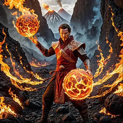score_9, score_8_up, score_7_up, realistic,
<lora:ElementalMagicAIv2:0.75>, ,FireMagicAI, detailed, intricate
no human,
(fire), fire mage, fire magic, blaze magic, (fire flow), blaze magic, (fire sphere), (fire bender), (blaze mage), (fire spells), lava, magma, volcano, burning, burn, (fire ball, fire wall, fire lance), fire magics, burning land,