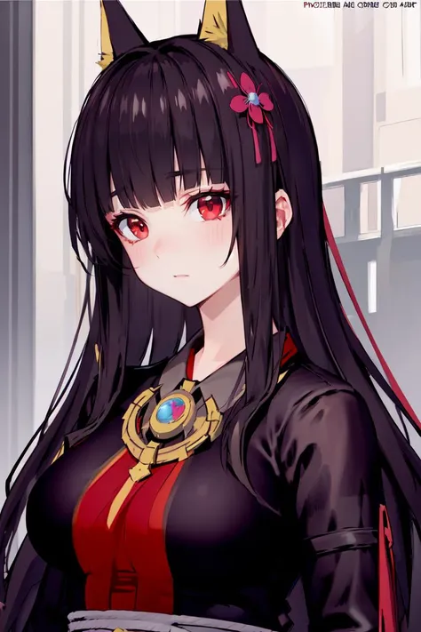 cowboy shot,
<lora:chicheng-1:1:lbw=1,1,1,1,1,0,0,0,1,1,1,1,1,1,1,0,0>,1girl,solo,chicheng, kimono, fox ears, black hair, hair ornament,black hair,red eyes,beautiful detailed eyes, beautiful detailed face,
(masterpiece, top quality, best quality,official art:1.2), detailed,detailed face,global illumination, shadows, octane render, 8k, ultra sharp,intricate, ornaments detailed, cold colors, egypician detail, highly intricate details, realistic light, extreme detailed, colorful,highest detailed,illustrations, fantastical scenes,striking visuals,