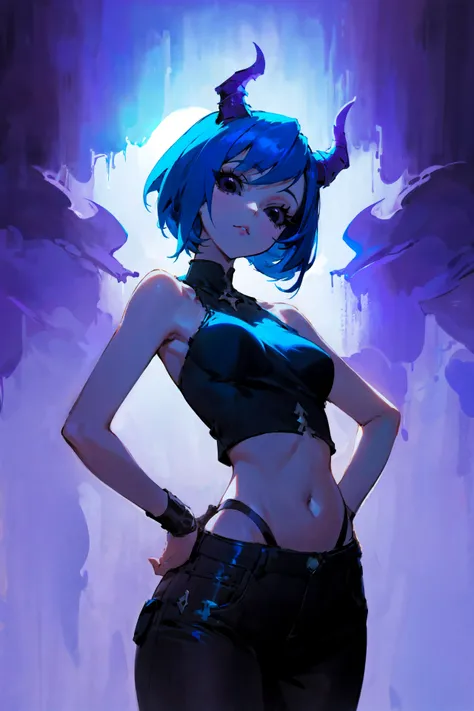 1girl,a beautiful fashion model ,(masterpiece, official art, best quality) (perfect eyes) , short and shiny dark blue hair, black streaks in hair, full lips, cute nose, medium , , elegant makeup, exhibitionism, naked in public, , slim thighs, toned body, shiny skin, sexy pose,,(( (slender, slim))), gold hoop earrings, eyeshadow, cute face, ((( living clothes,))) embarrassed, coy, surprised, blush, glittery skin, girl dancing on stage, skinny thighs, narrow hips, skirt lift, red and silver OUTFIT, slutty top, toned stomach, chloeprice, tentacles.